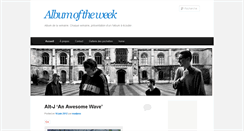 Desktop Screenshot of albumoftheweek.fr